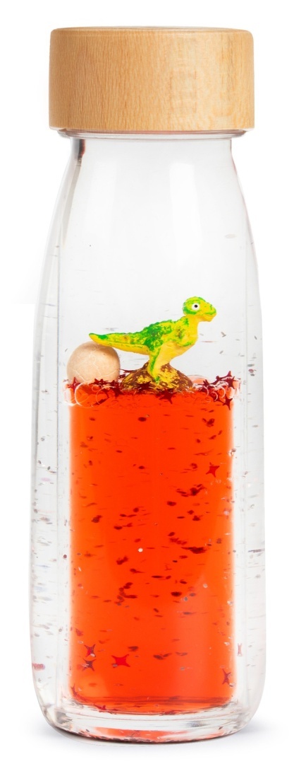 Petit Boum, Butelka sensoryczna, dwufazowa MOVE T-Rex