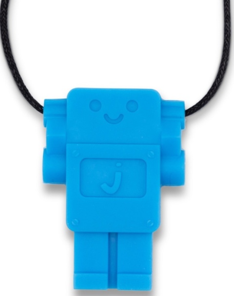 Jellystone, Gryzak terapeutyczny, antystresowy naszyjnik – robot Blue Hawaiian