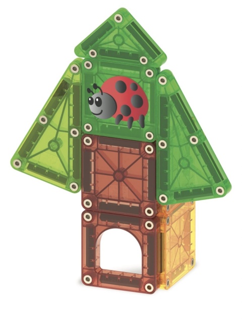 MAGNA-TILES® Klocki Magnetyczne microMAGS Treehouse Travel 24 el.