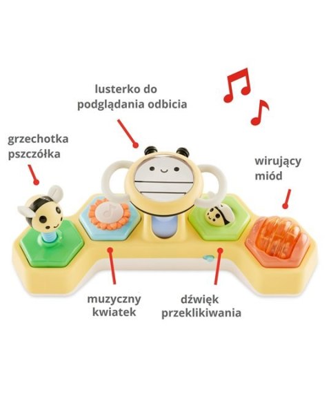 Skip Hop Zabawka Interaktywna Kierownica Pszczółka Farmstand 2w1