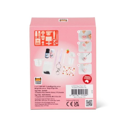 Tiger Tribe Zestaw Kreatywny - Zawieszka DIY Bubble Tea