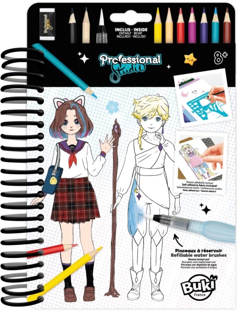 BUKI szkicownik projektowania MANGA
