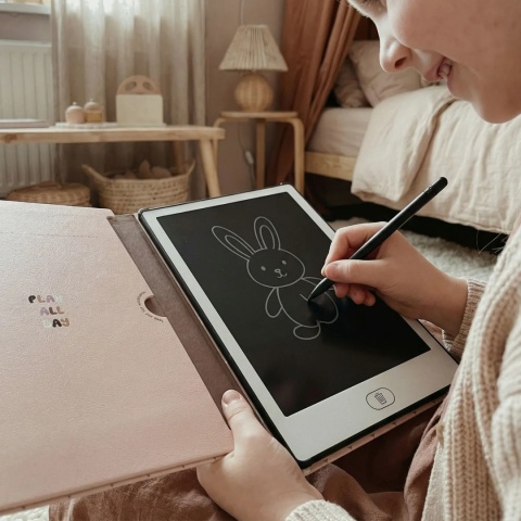 KidLupe Tablet Graficzny z kartami pracy do rysowania KidBook królik Rabbit