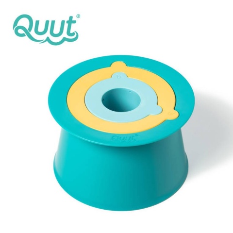 QUUT Zestaw 3 foremek do piasku Wieża Alto Lagoon Green + Banana Blue