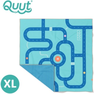 QUUT Dwustronny ręcznik plażowy PlayTowels XL (180 x 180cm) Road
