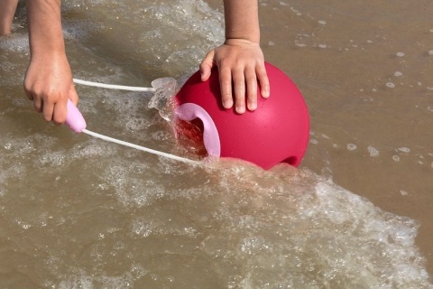 QUUT Wiaderko wielofunkcyjne Ballo Cherry red + sweet pink