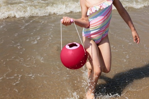 QUUT Wiaderko wielofunkcyjne Ballo Cherry red + sweet pink