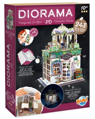 Zrób to sam DIORAMA - kwiaciarnia