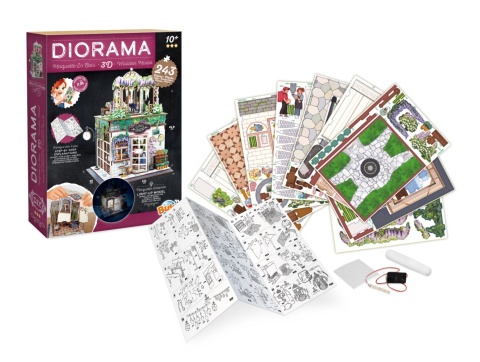 Zrób to sam DIORAMA - kwiaciarnia