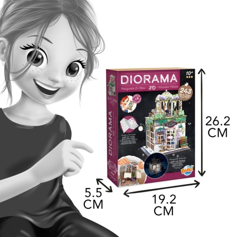 Zrób to sam DIORAMA - kwiaciarnia
