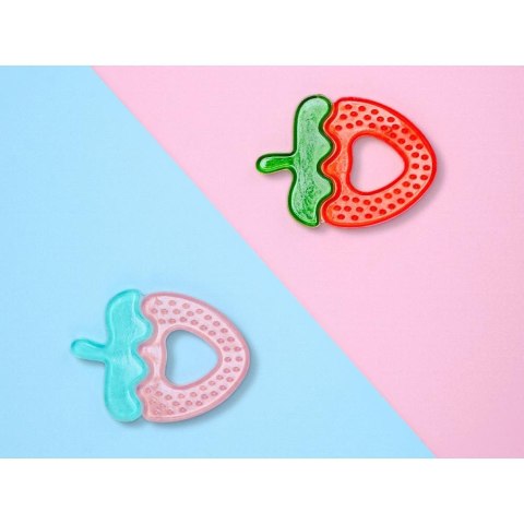 BO JUNGLE Chłodzący gryzak wodny Strawberry zestaw 2 szt