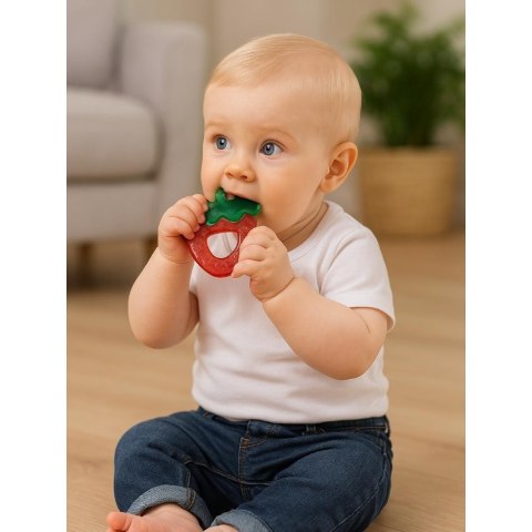 BO JUNGLE Chłodzący gryzak wodny Strawberry zestaw 2 szt