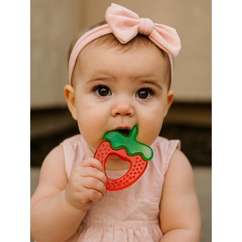 BO JUNGLE Chłodzący gryzak wodny Strawberry zestaw 2 szt