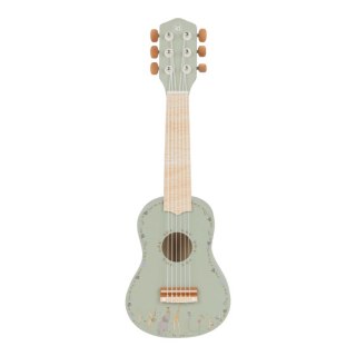 Little Dutch Drewniana gitara zielona Safari Friends FSC