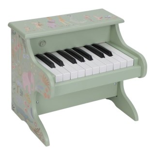 Little Dutch Drewniane pianino zielone Safari Friends FSC