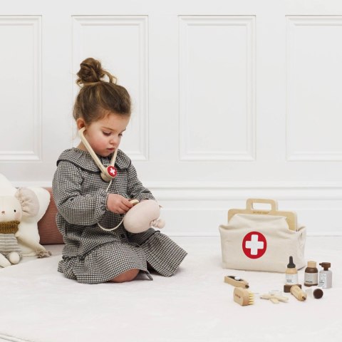 Le Toy Van Drewniany zestaw lekarza weterynarza, zabawka dla dzieci, Le Toy Van