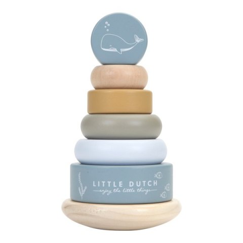 Little Dutch Piramida Błękit Ocean FSC