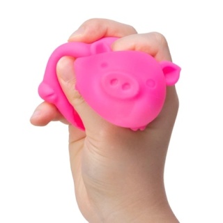 NeeDoh Sensoryczny Gniotek Schylling Dig It Pig - Różowy
