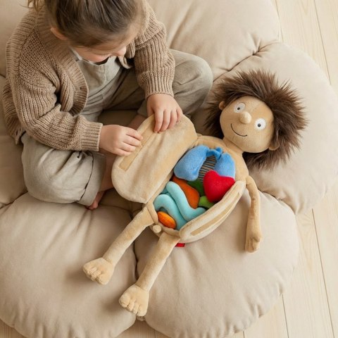 Sigikid Pluszowa lalka edukacyjna Mały Pacjent Erwin miękka zabawka 44cm sigikid