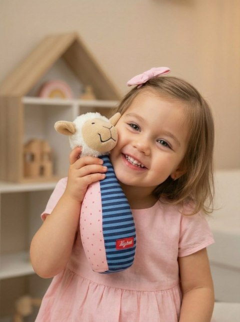 Sigikid Zestaw miękkie kręgle dla dzieci zabawka rozwojowa patchwork gra sigikid