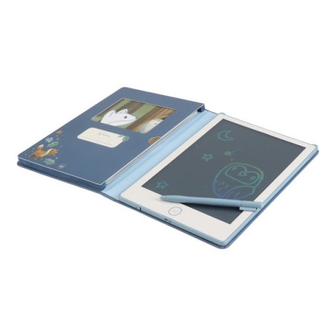Little Dutch Tablet do rysowania pisania z kartami - niebieski