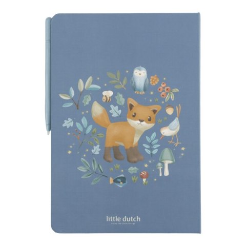 Little Dutch Tablet do rysowania pisania z kartami - niebieski