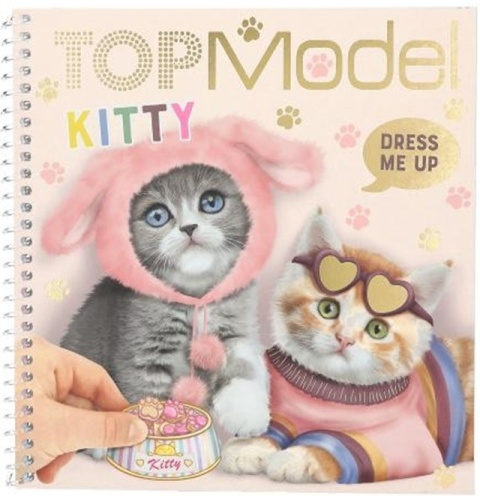 Top Model Zestaw Dress Me Up Kitty