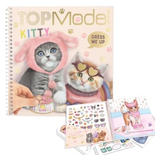 Top Model Zestaw Dress Me Up Kitty