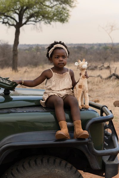Little Dutch Przytulanka Żyrafa Safari Friends GRS