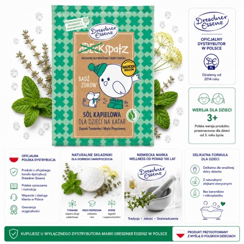 Sól do kąpieli na przeziębienie i katar Bądź zdrów 5x50g