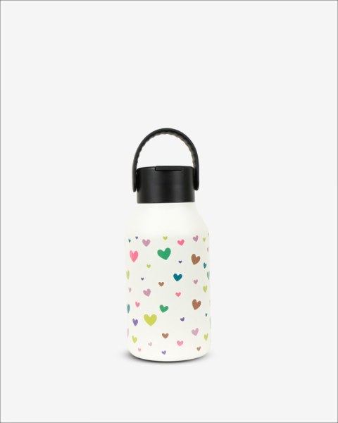Butelka termiczna Runbott Mii 350 ml - kremowa konfetti