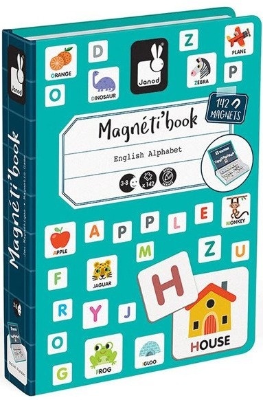 Janod Magnetyczna układanka Alfabet Magnetibook