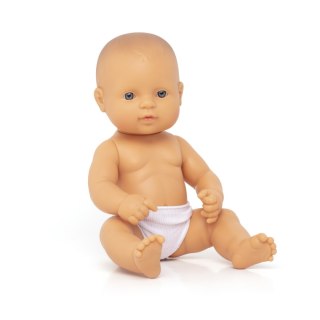 Miniland Lalka bez ubranka dziewczynka Europejka 32 cm