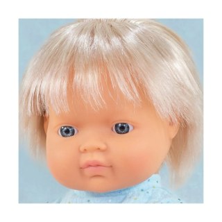 Miniland Lalka w ubranku chłopiec Europejczyk jasny blond, 38 cm - Moi przyjaciele i ja