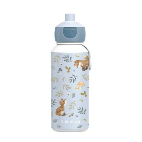 Little Dutch Zestaw lunchbox i bidon dla dzieci do przedszkola Mepal Forest Friends