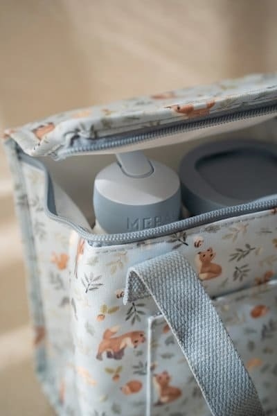 Little Dutch Zestaw lunchbox i bidon dla dzieci do przedszkola Mepal Forest Friends