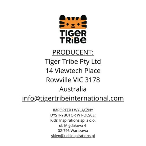 Tiger Tribe Dwustronne Markery Permanentne
