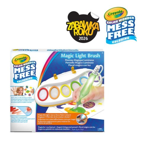 Crayola Magiczny pędzelek do malowania światłem Color Wonder Mess Free 3+