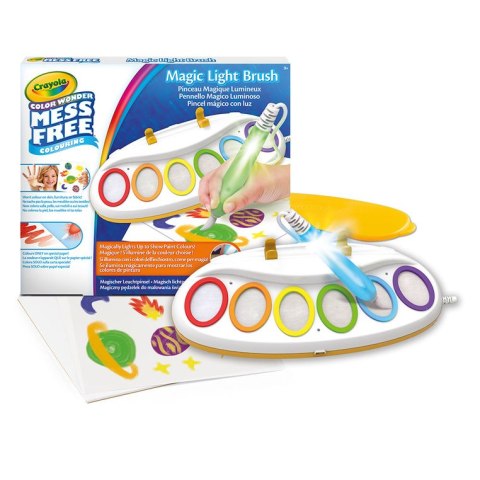 Crayola Magiczny pędzelek do malowania światłem Color Wonder Mess Free 3+