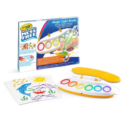Crayola Magiczny pędzelek do malowania światłem Color Wonder Mess Free 3+
