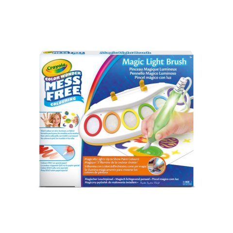 Crayola Magiczny pędzelek do malowania światłem Color Wonder Mess Free 3+