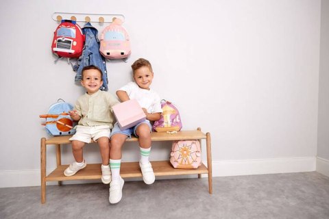 Lassig Plecak mini Tiny Drivers Samolot śmigłowy