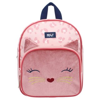 PRET Plecak dla dzieci Kotek Giggle velvet pink