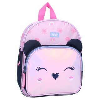 PRET Plecak dla dzieci Miś Giggle lila pink