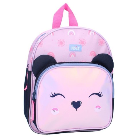 PRET Plecak dla dzieci Miś Giggle lila pink