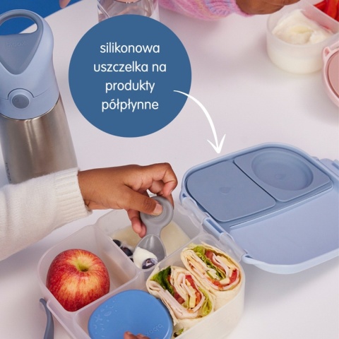 B.box Lunchbox Śniadaniówka dla dzieci do szkoły Mini 1L Blush Crush