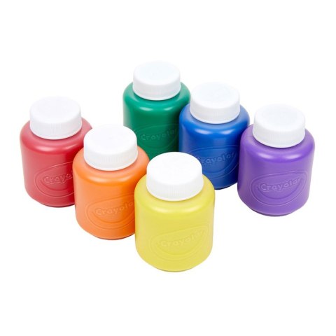 Crayola Farby akwarelowe w tubkach akwarele dla dzieci 6 kolorów