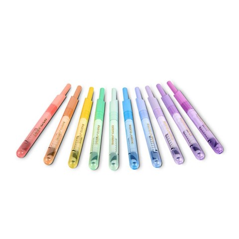 Crayola Flamastry automatyczne pastelowe zmywalne automatyczne Clicks 10szt. 8+