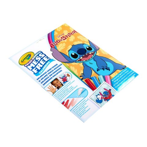 Crayola Kolorowanka dla dzieci i 4 niebrudzące magiczne flamastry Color Wonder Mess Free Lilo i Stitch 3+