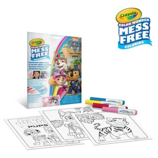 Crayola Kolorowanka dla dzieci i 4 niebrudzące magiczne flamastry Color Wonder Mess Free Psi Patrol 3+